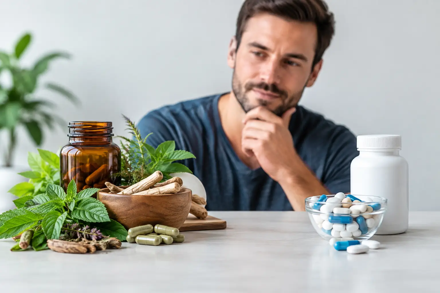 Herbal Supplements vs Pills for Men’s Vitality
